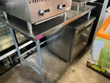 60” (W) x 30” (D) x 38” (H) Bakery Worktable All S.S, Open Base