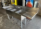 18” x 18” Bowls, 3 Compartment Sink
