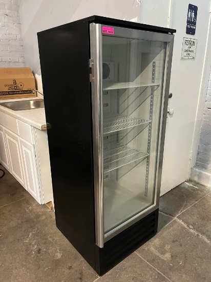 Single Glass Door Merchandiser Refrigerator