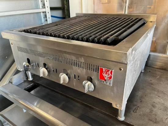 Wolf 24" Countertop Gas Charbroiler
