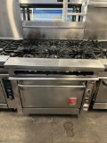 Wolf 6 Burner Gas Range W/Convection Oven Below