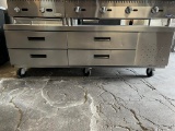 Delfield 4 Drawer Refrigerated Chef Base