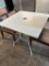 White Square Patio Tables