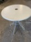 White Round Patio Tables