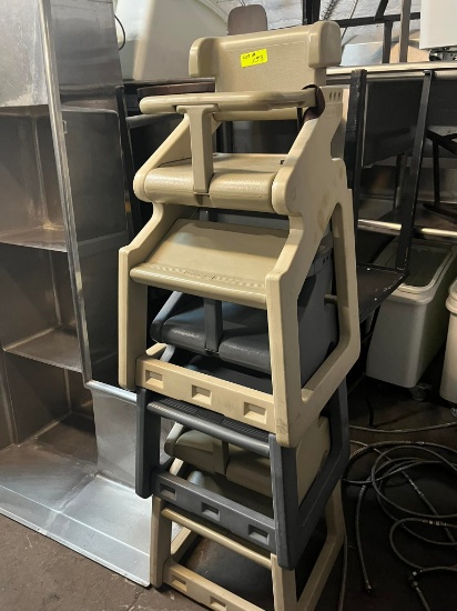 Rubbermaid Restaurant High Chair (Assembled)