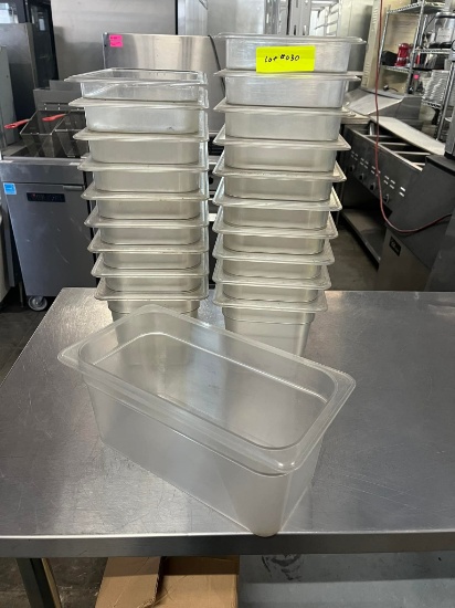 Cambro 1/3 Size Plastic. Food Storage Container