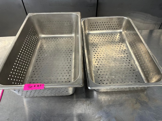 Full Size Pans/Strainers