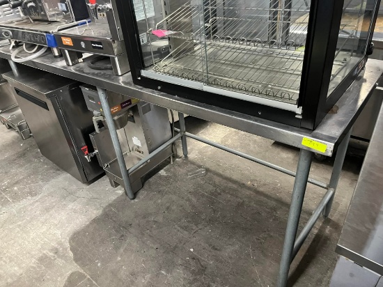 96” in. x 30” in. Bakery Worktable w/Open Base