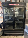 True 2 Glass Door Merchandiser Refrigerator
