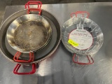 Machika Polished Steel Valencian Paella Pan