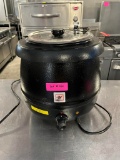 Thunder Group Countertop Soup Warmer w/ Adjustable Temperature Controls