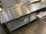 72” in. x 24” in. Worktop Table