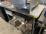 60” in. x 30” in. Bakery Worktable w/Open Base