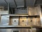 L Shaped 3 Compartment Sink 74 1/4” (W) x 39 1/2” (D)  17 1/2 x 17 1/2 Basins