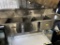 S.S.P 87 1/2” 3 Compartment Sink 16” x 20” Basin w/ Faucet & Sprayer