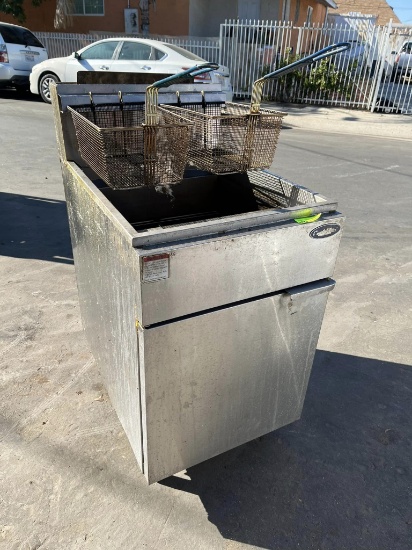 Cookrite 50Lb Gas Deep Fryer