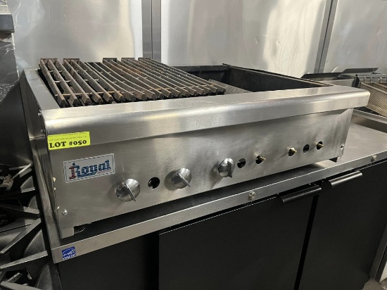 Royal 36” Countertop Gas Charbroiler