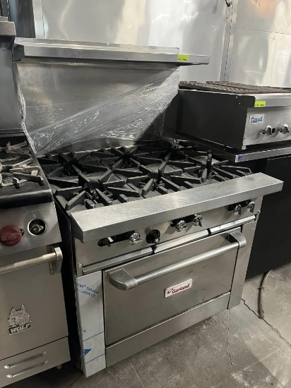 Garland 6 Burner Gas Range w/Oven Below