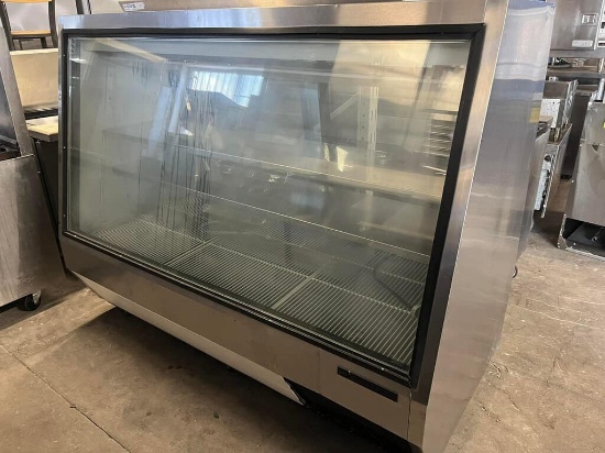 True 72" Refrigerated Deli Display Case