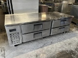 Everest 72 1/4” (W) X 32” (D) 4 Drawer Refrigerated Chef Base