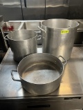 Various Size Stock Pots