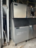 Ice-O-Matic 1,000LB 220 V. 1 Ph. 1/2 Cube Ice Machine Model 1006HA6