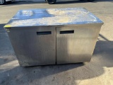 Delfield 2 Door 48” Worktop Refrigerator
