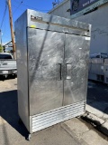 True 2 Door Refrigerator