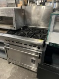 Wolf 6 Burner Gas Range w/Oven Below