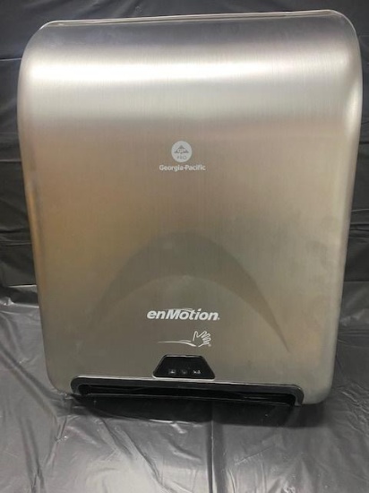 Georgia Pacific enMotion Recessed Automated Towel dispenser, Stainless Steel 59466A