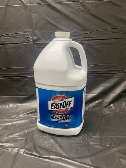 EASY-OFF Glass Cleaner Concentrate, 1 gal Bottle, 2/Carton