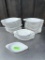 Vertex White Porcelain Restaurant Plates