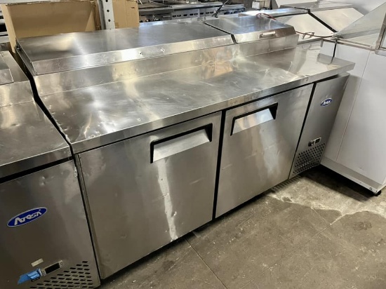 Atosa 67" 2 Door Pizza Prep Table