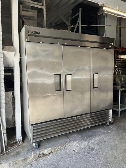 True 3 Door Freezer Model T-72F