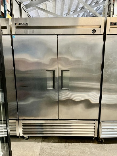 True Top Mount Reach In 2 Door Freezer Model T-49F