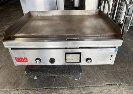 Lang 36" Thermostatic Gas/Electric Griddle (1 1/4" Thick Plate) Similar to Model 236S