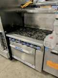 Imperial 6 Burner Gas Range w/Oven Below