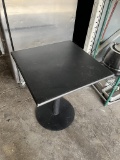 Black Square Outdoor Patio Tables