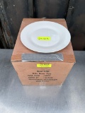 10.5” White Round Porcelain Restaurant Plates