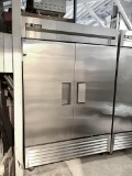 True Bottom Mount Reach In 2 Door Freezer Model T-49F