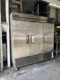 True 3 Door Freezer Model T-72F