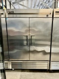 True Top Mount Reach In 2 Door Freezer Model T-49F