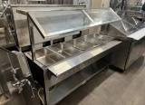 Duke Aerhot Gas 5 Well Steam Table w/ Sneeze Guard