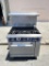 #2 Imperial 6 Burner Gas Range w/Oven Below & Overshelf