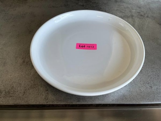 Vertex 13” Ceramic Round Dining Plates
