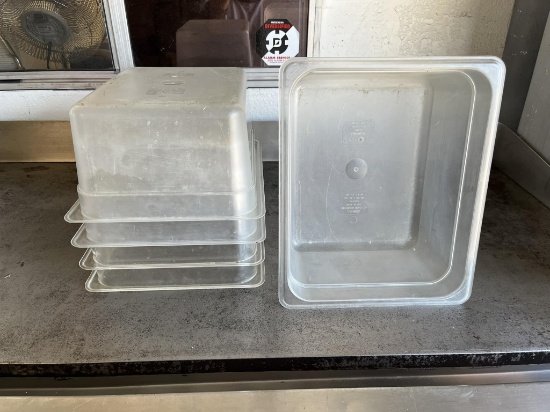 Cambro 1/2” x 6” Deep Polycarbonate Food Storage