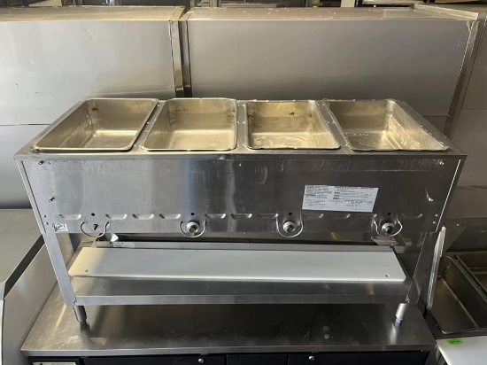 Duke 4 Well Gas Steam Table
