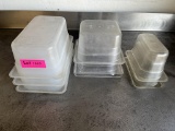 Lot of Misc. Size Polycarbonate Food Storage Containers