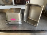 Winco 1/2” Size x 6” Deep S.S Food Storage Containers