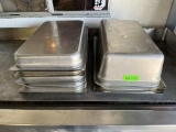 S.S Full Size Food Storage Containers, Misc Depths 2”, 4”, 6”